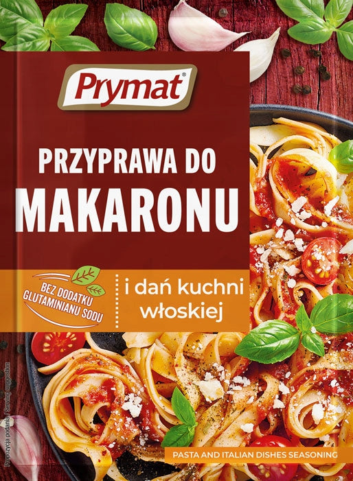 Prymat Przyprawa Do Dań Z Makaronu I Kuchni Włoskiej 20g