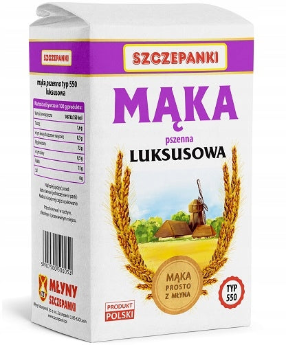 Szczepaniaki Mąka Pszenna Luksusowa 1000g