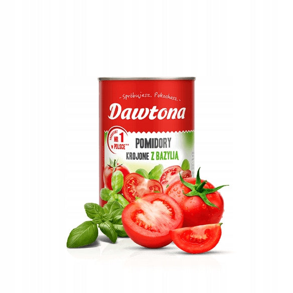 Dawtona Pomidory krojone z ziołami  400g