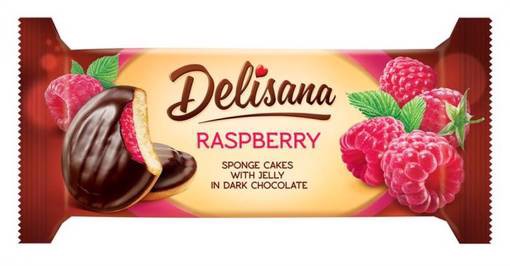 Delisana Ciastka Z Galaretką Malinową 135g