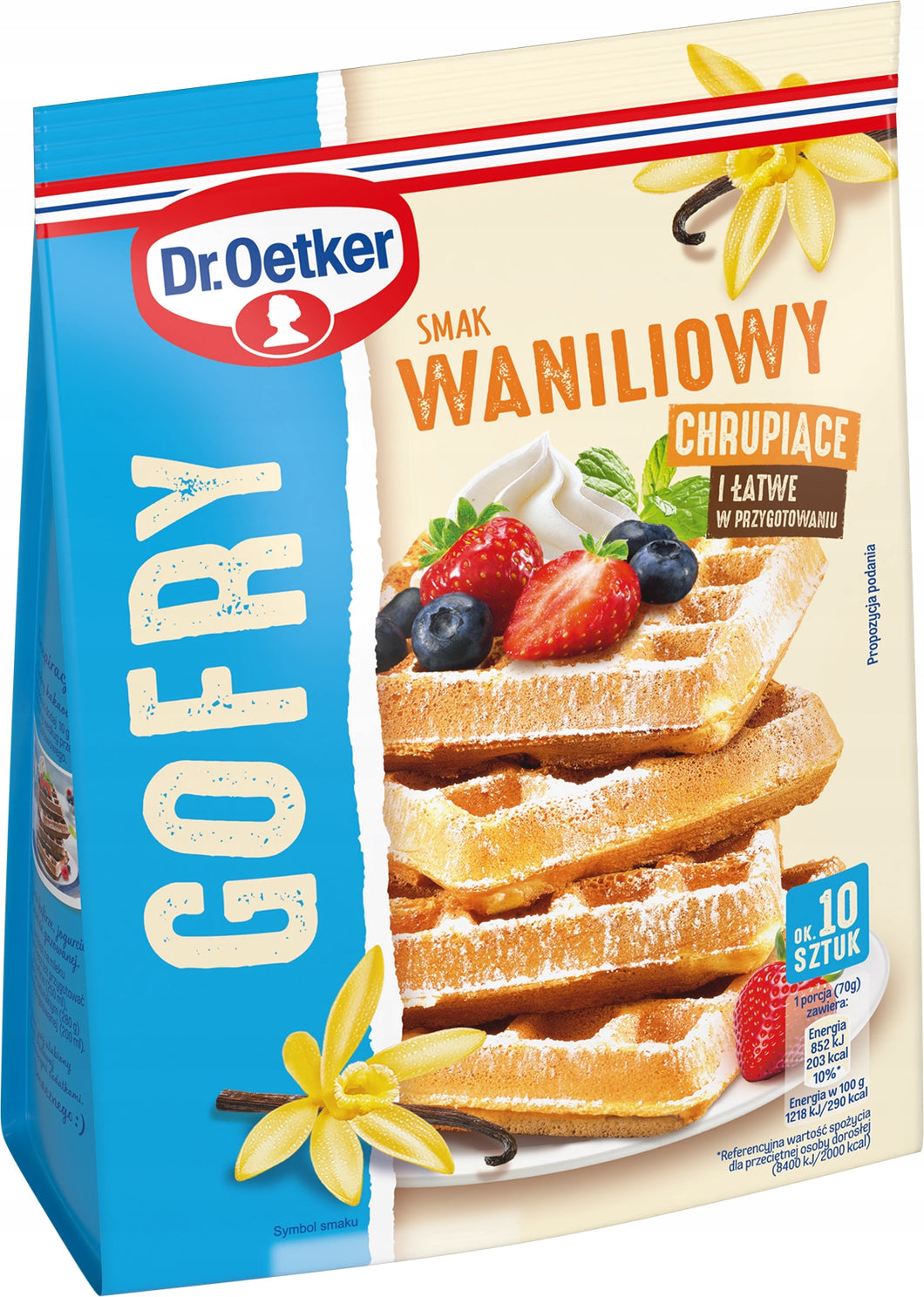 Dr Oetker Gofry Waniliowe 320g