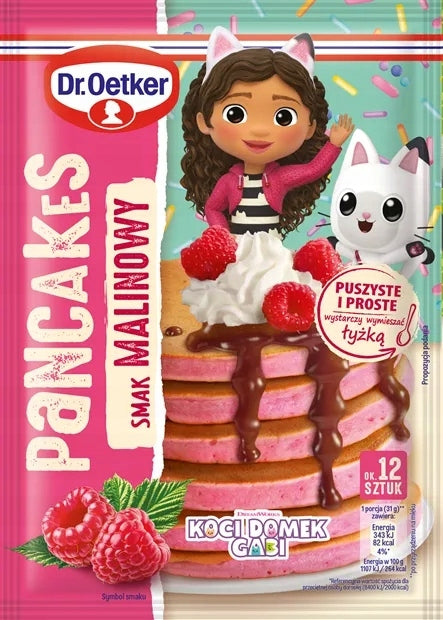DR OETKER PANCAKES MALINOWE GABI 165G