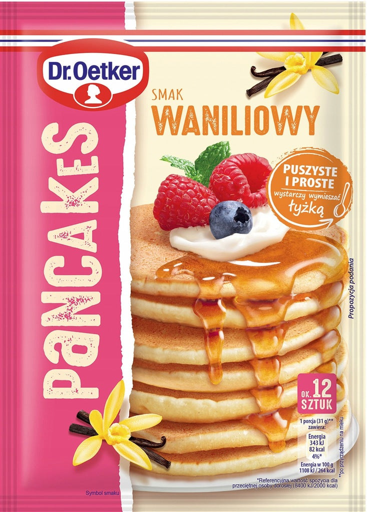 Dr. Oetker Pancakes Smak Waniliowy 170 g
