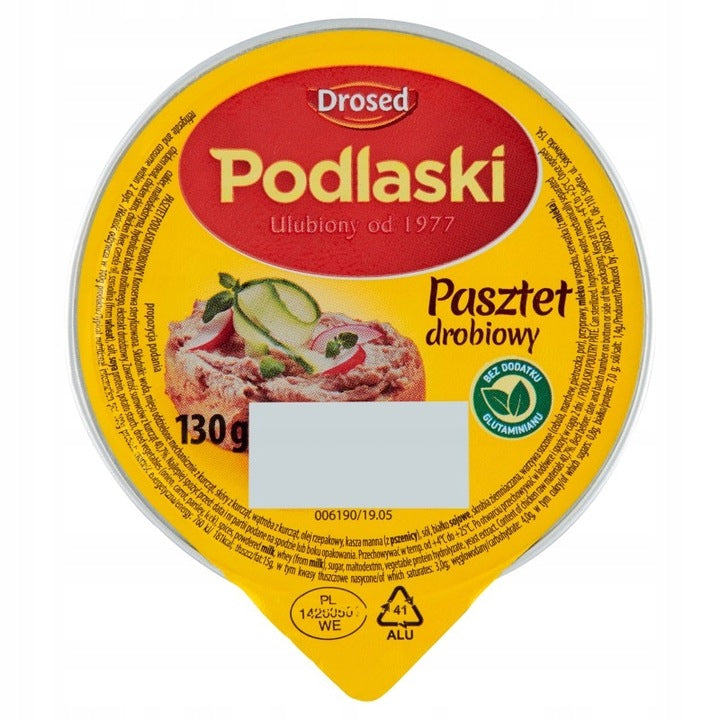 DROSED PASZTET PODLASKI Z KURCZ¥T 130G