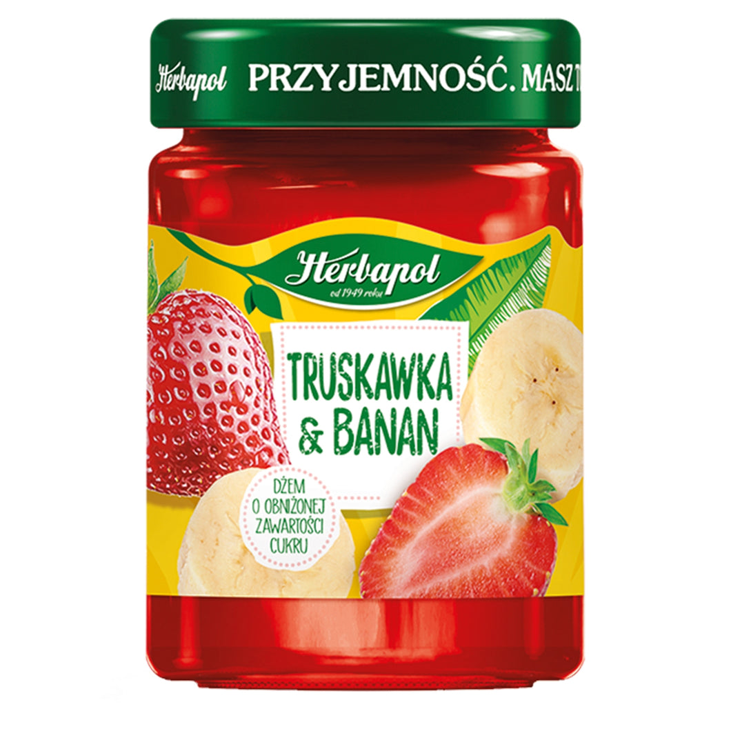 Herbapol Dżem Truskawka I Banan 280g