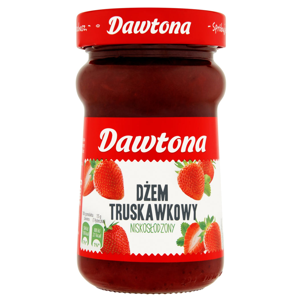 Dawtona Dżem Truskawkowy Niskosłodzony 280 g