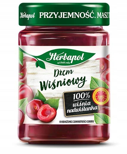 Herbapol Dzem Wiśniowy 100%-280g