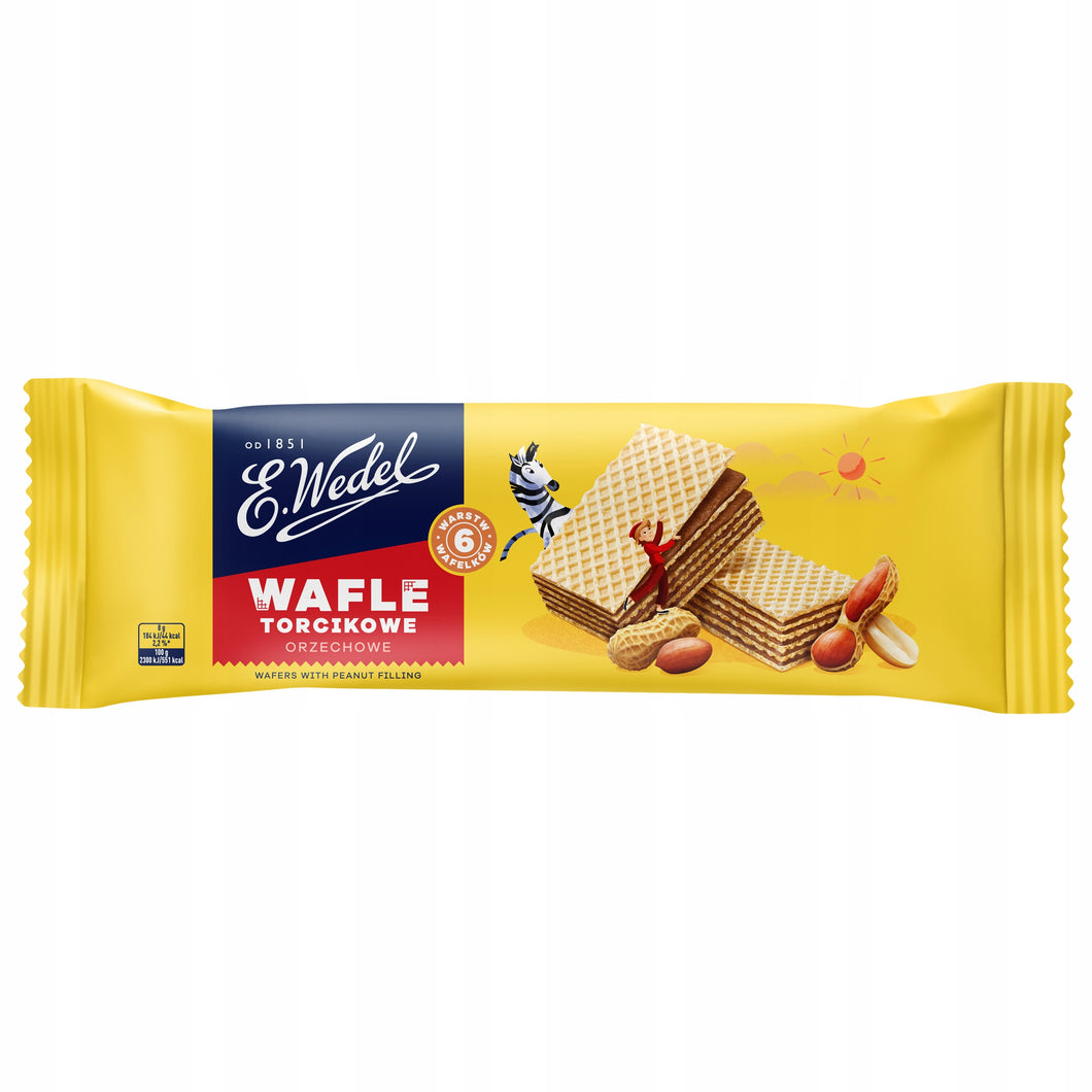 Wedel  Wafle Torcikowe Orzechowe 160g