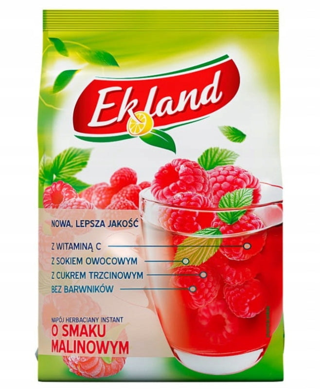 Ekland Herbata Rozpuszczalna Malina 300g