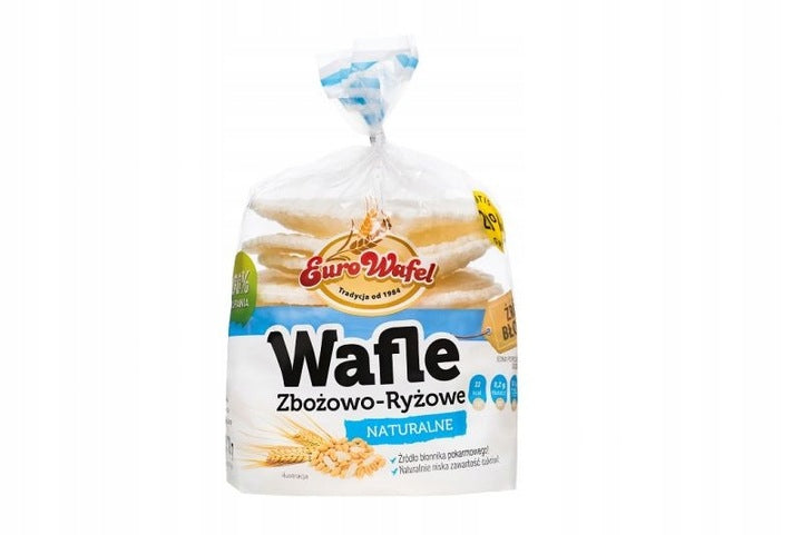Eurowafel Wafle Zbożowo-Ryżowe 70g