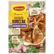 Winiary Fix Pomysł Na Soczysty Kurczak Czosnek Zioła 30g