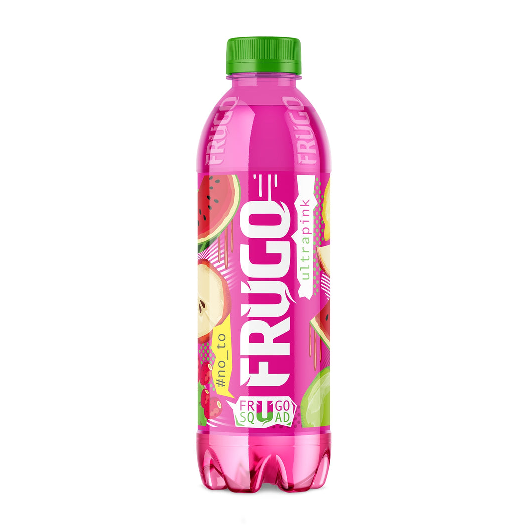 Frugo Ultra Pink Napój Wieloowocowy Niegazowany 500ml