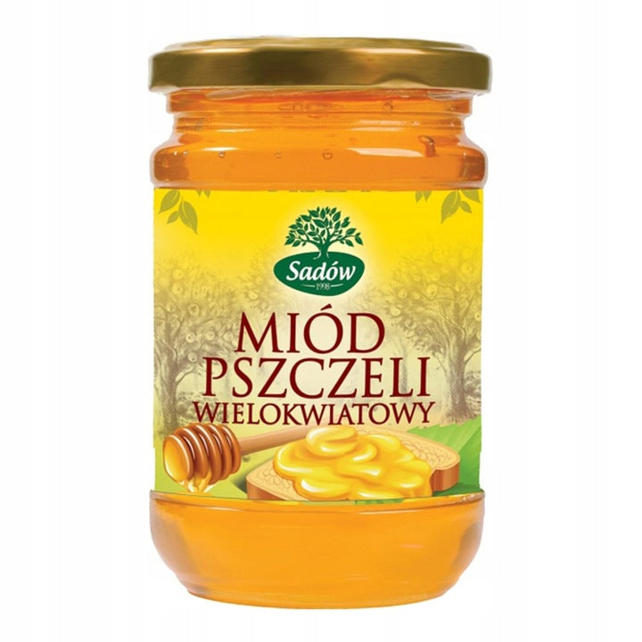 Sadow Farma Miód Wielokwiatowy Pszczeli 900 g
