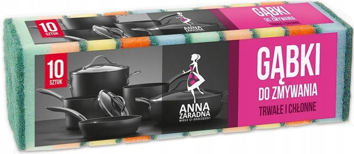 GABKA DO ZMYWANIA AZ 10 SZT TRADYCYJNA STELLA