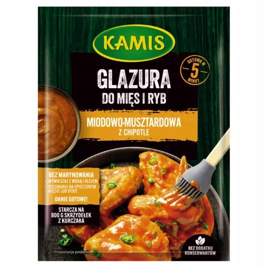 Kamis Glazura Miodowo-Musztardowa 20g