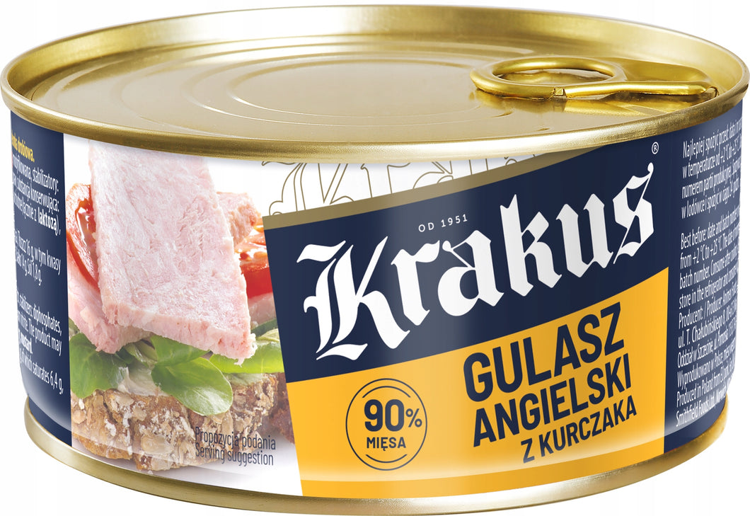 Krakus Konserwa Gulasz Angielski Z Kurczaka 300g