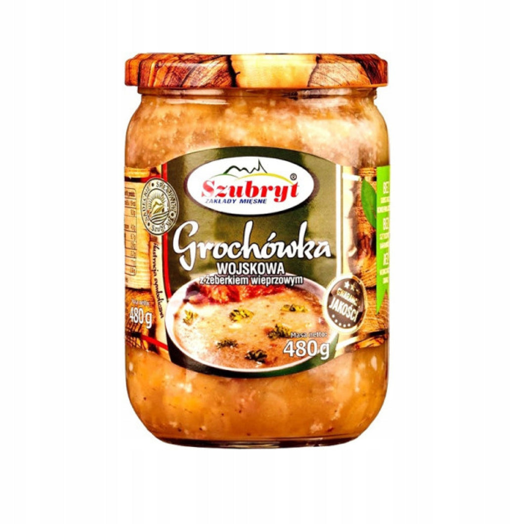 Szubryt Grochówka Wojskowa Z Żeberkiem 480g