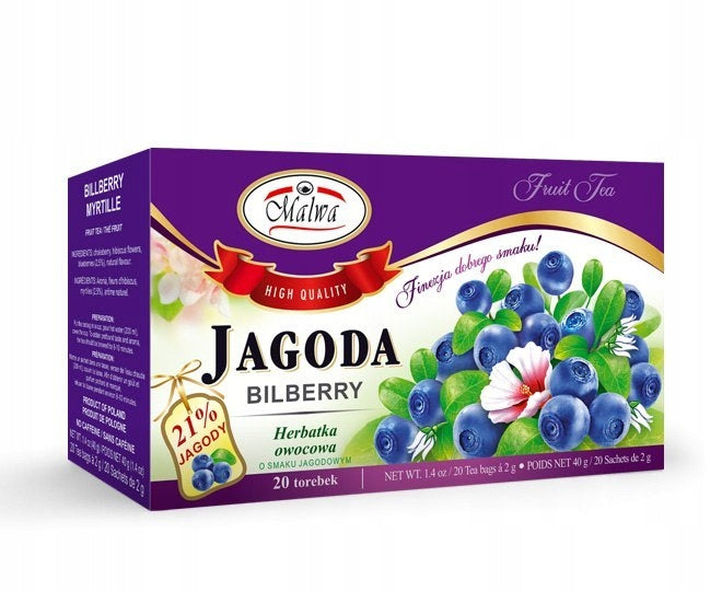 Malwa Herbata Jagodowa 40g