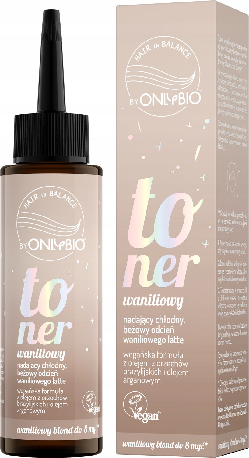 Onlybio Toner Waniliowy 100ml MAX 2SZT
