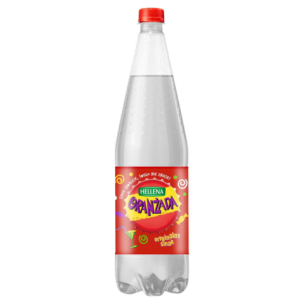 Hellena Oranżada Biała Zero 1,25l