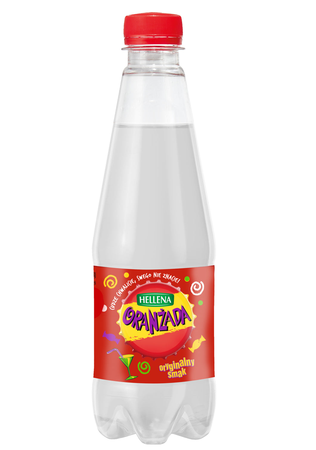 Hellena Oranżada Biała 400ml
