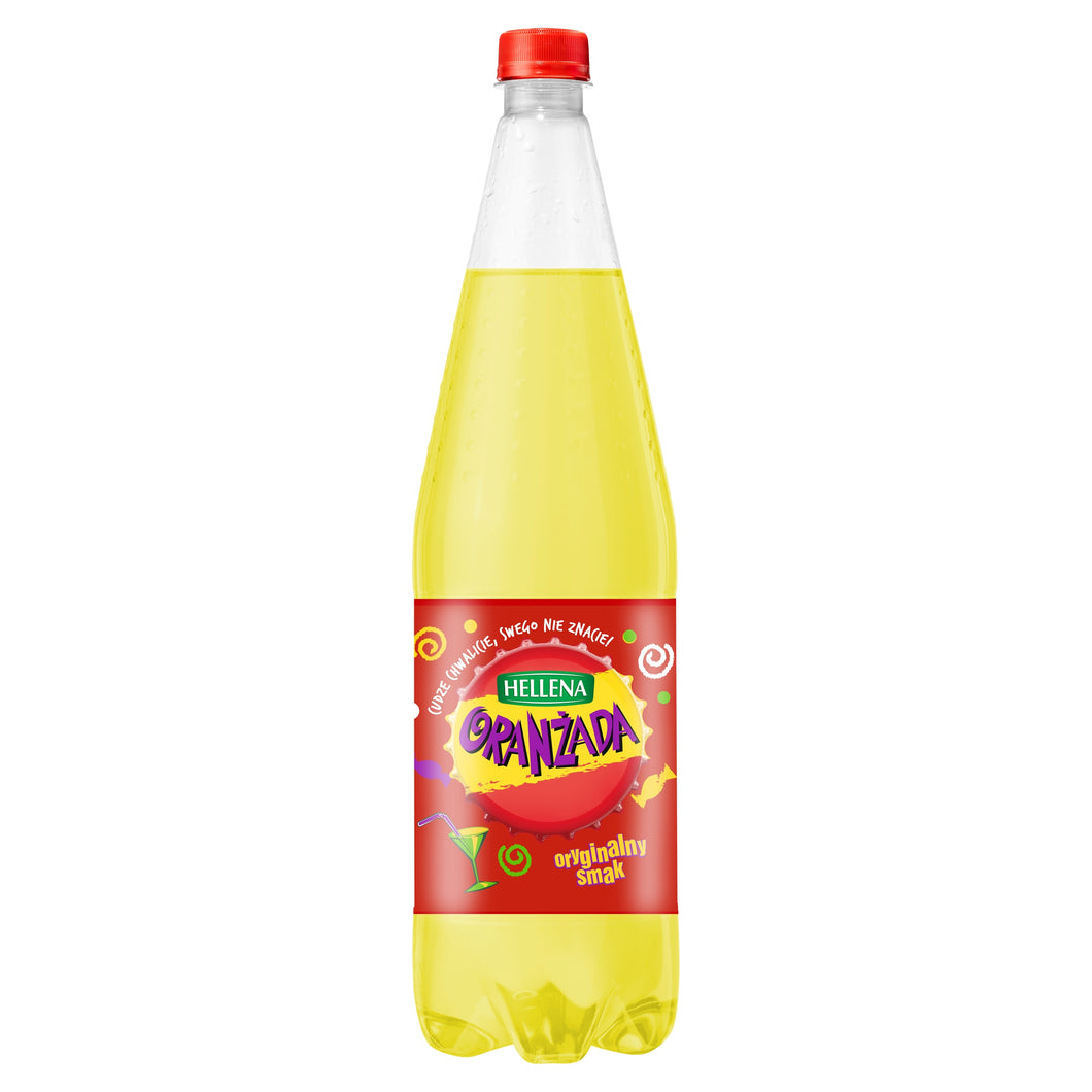 Hellena Oranżada Żółta 1,25l