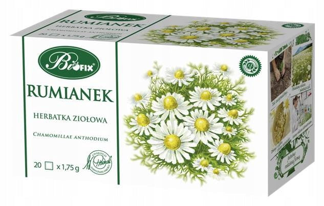 Bifix Herbatka Ziołowa Rumianek 35 g (20 x 1,75 g)