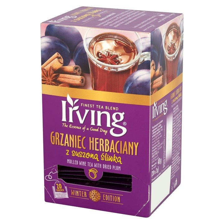 Irving Grzaniec Herbaciany Z Suszoną Śliwką 40 g