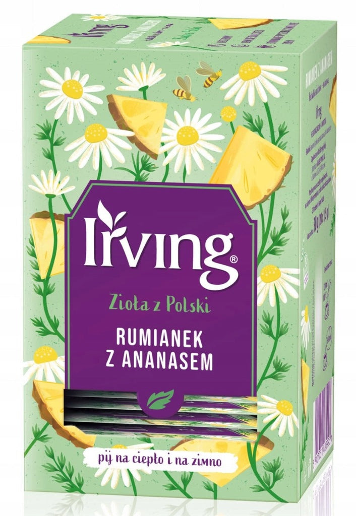 IRVING RUMIANEK Z ANANASEM 20*1G SASZETKA
