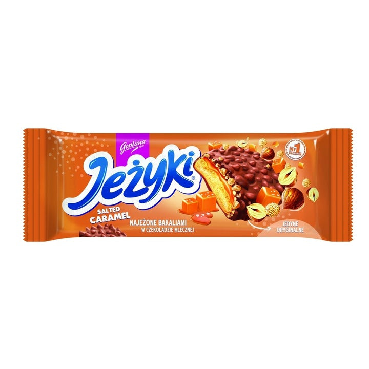 Jutrzenka Jeżyki Słony Karmel 140g