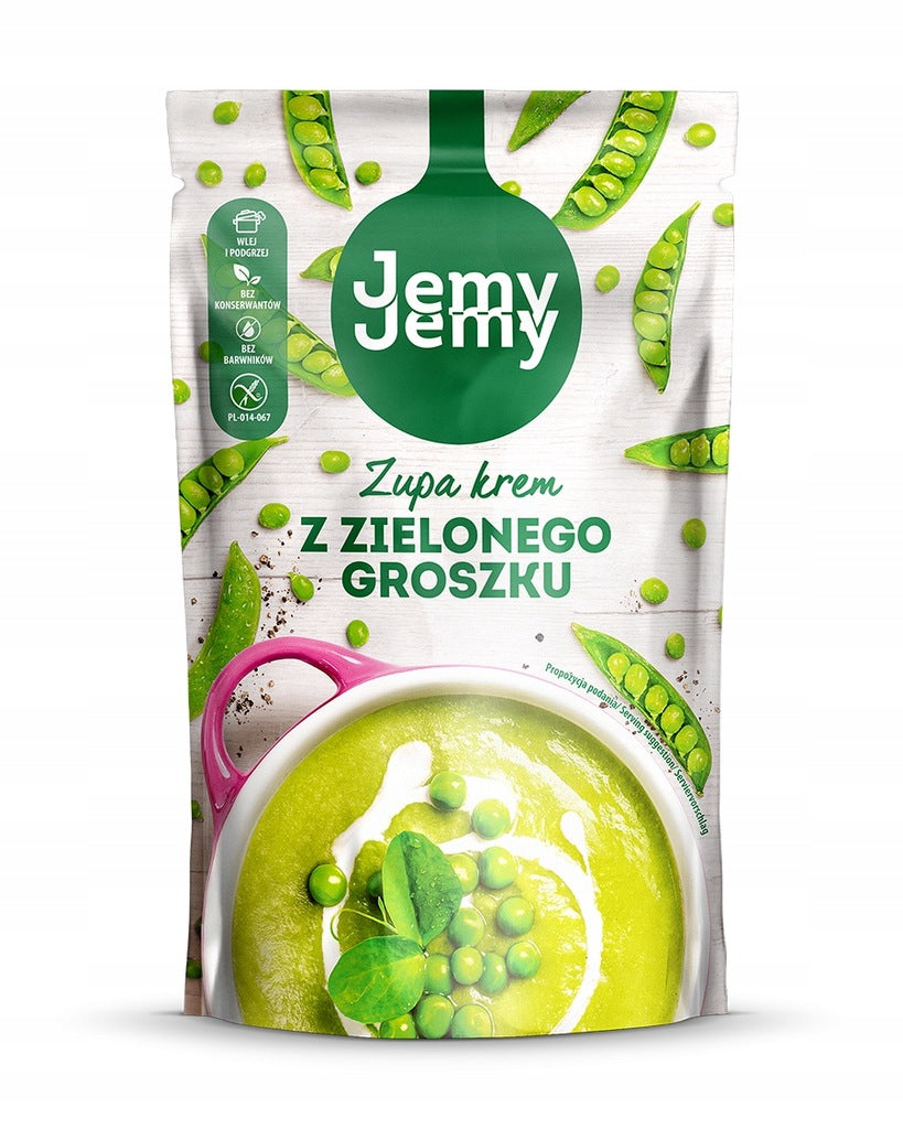 Profi JemyJemy Zupa Krem Z Zielonego Groszku 375 g