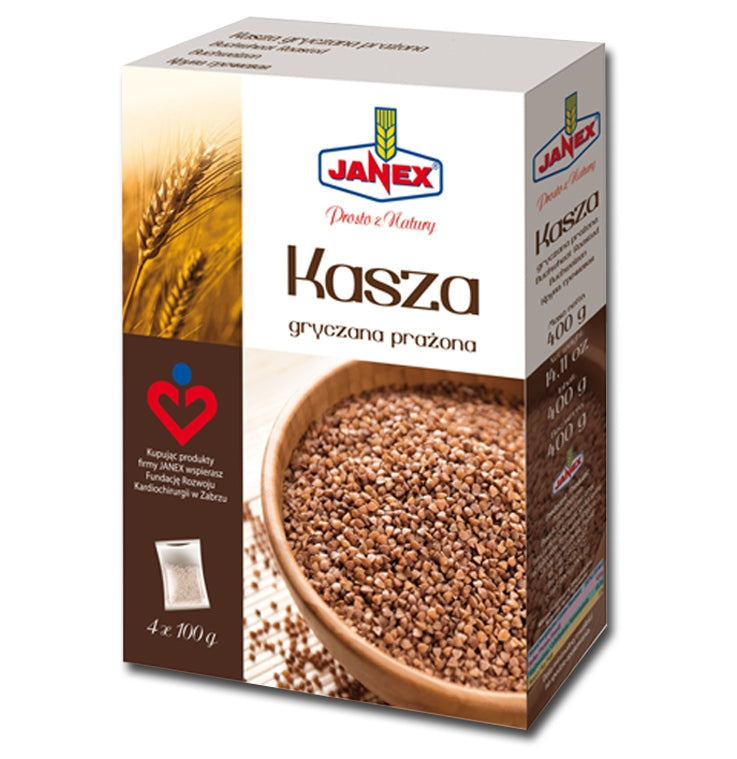 Janex Kasza Gryczana Prażona 4x100g