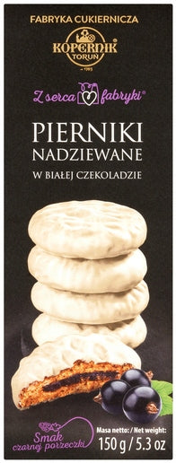 Kopernik Pierniki W Białej Czekoladzie Czarna Porzeczka 150g