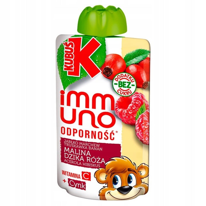 KUBUS MUS IMMUNO 100G MALINA DZIKA ROZA
