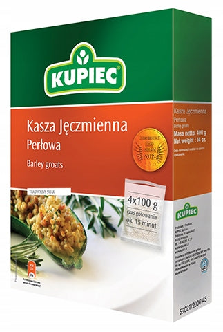 Kupiec Kasza Jęczmienna Perła 4x100g