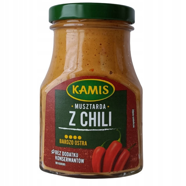 Kamis Musztarda Strong Chili 185g