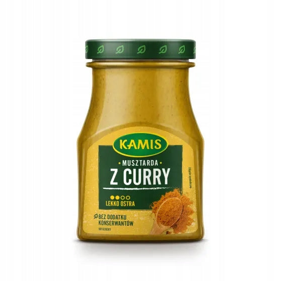 KAMIS MUSZTARDA CURRY 185G