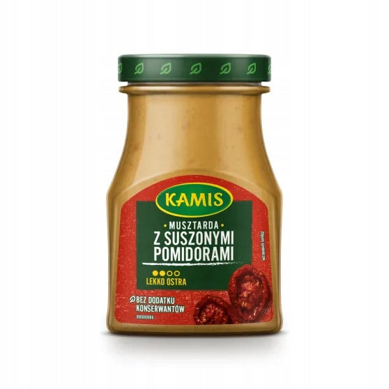 Kamis Musztarda Z Suszonymi Pomidorami 185g