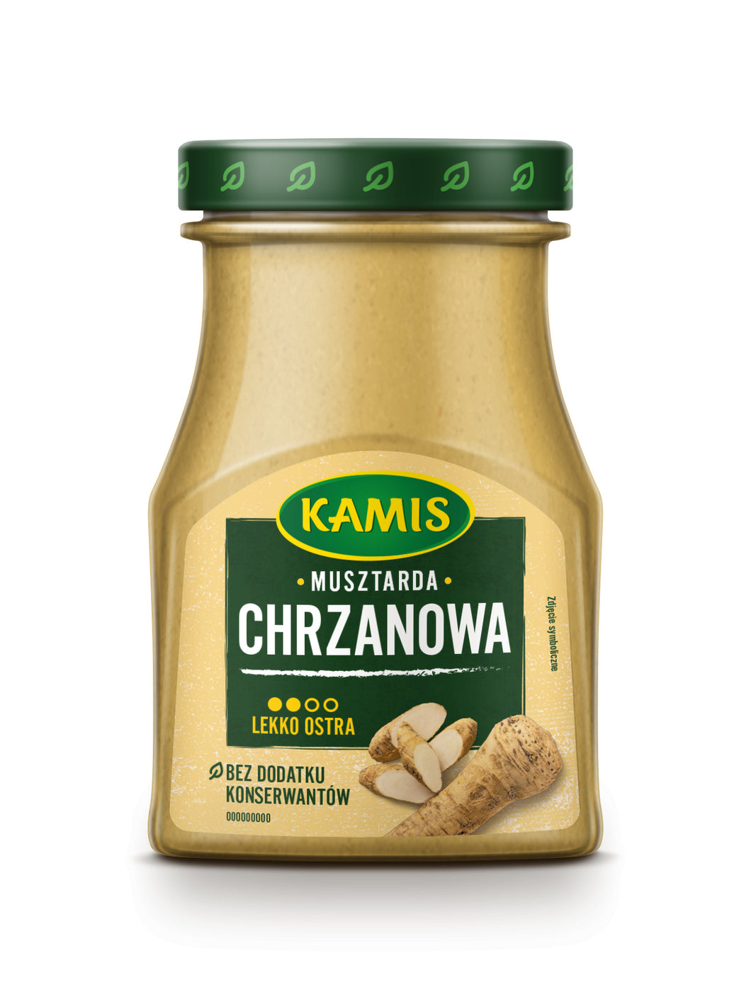 Kamis Musztarda Chrzanowa Lekko Ostra 185g