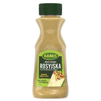 Kamis Musztarda Rosyjska Bardzo Ostra 280g