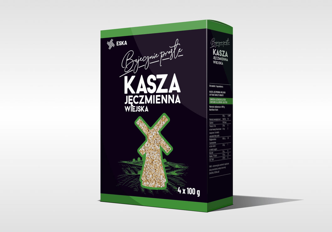 ESKA KASZA JECZMIENNA WIEJSKA 4*100G