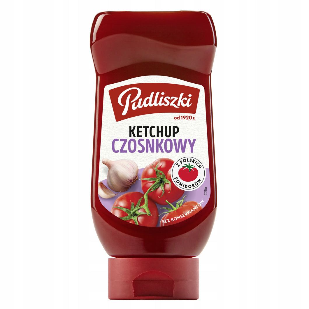 Pudliszki Ketchup Czosnkowy 475g