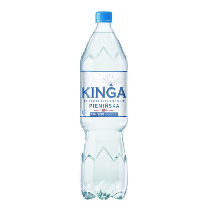 KINGA PIENINSKA WODA 1,5L MINERALNA NGAZ
