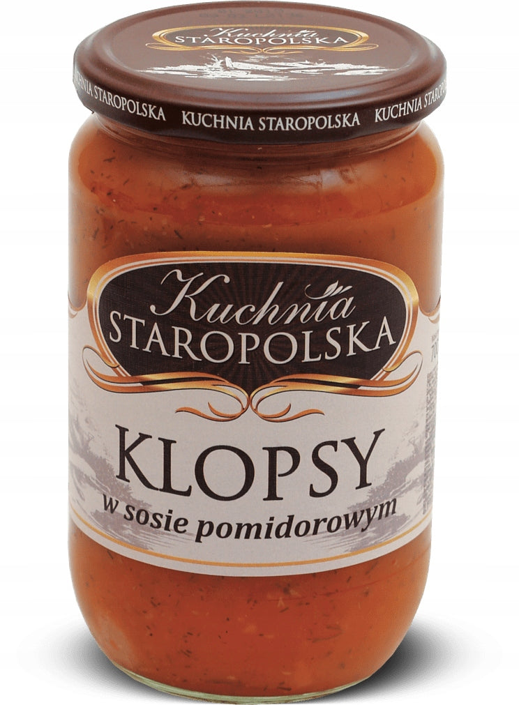 Kuchnia Staropolska Klopsy W Sosie Pomidorowym 700g