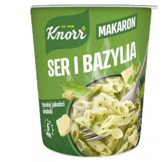Knorr Danie Makaron Ser I Bazylia 68 g