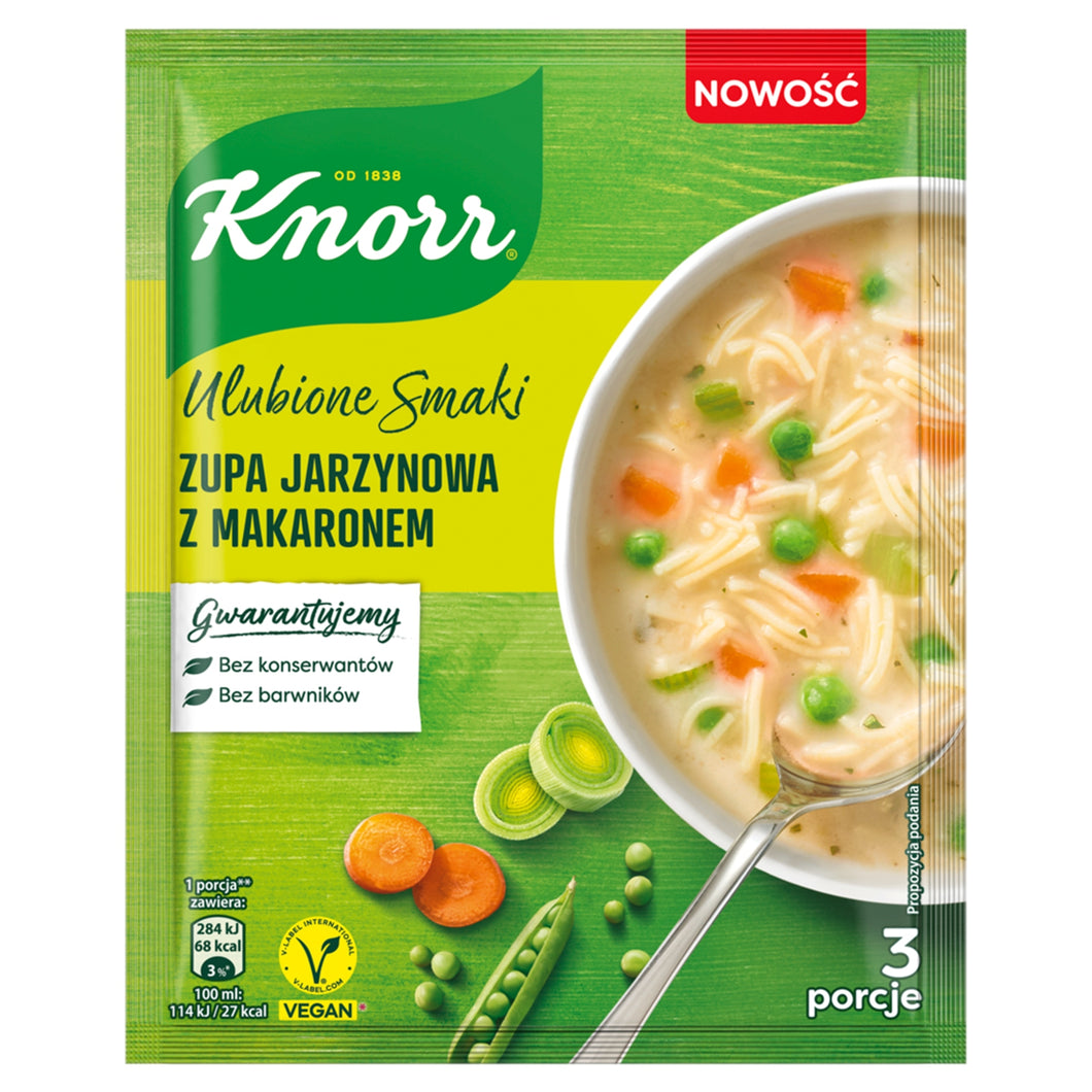 Knorr Zupa Jarzynowa Z Makaronem 62g
