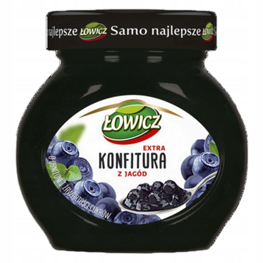 Łowicz Konfitura Jagodowa 240g