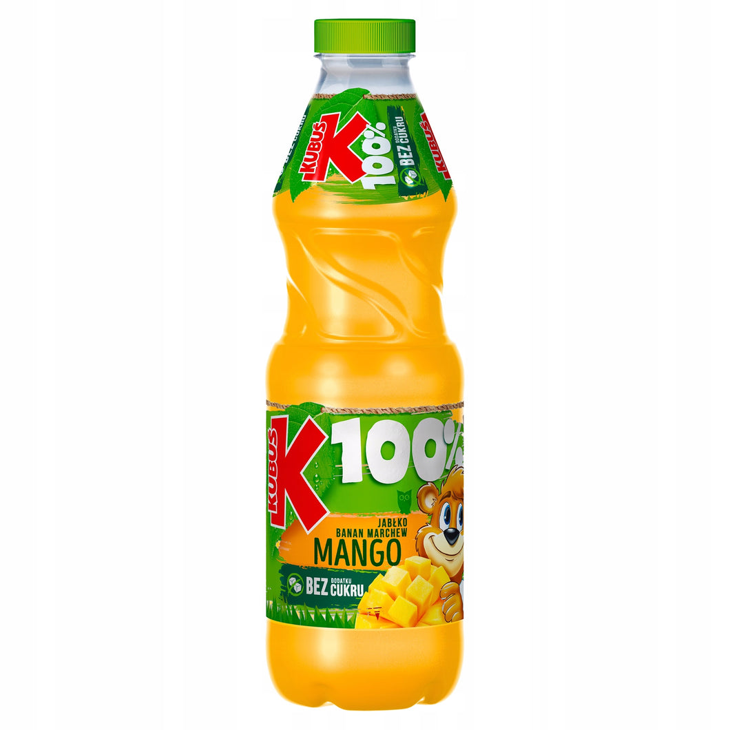 Kubuś 100% Sok jabłko Banan Marchew Mango 850ml