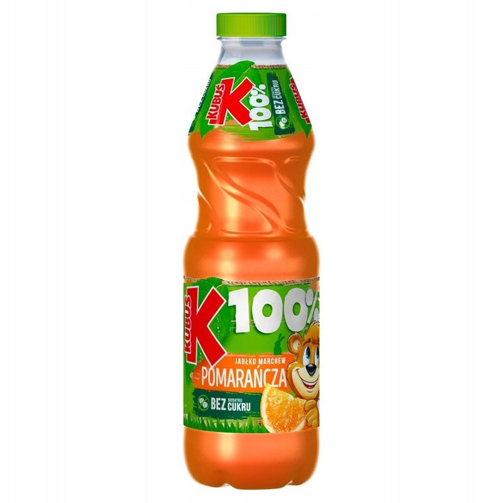 Sok Kubuś 100% Jabłko Marchew Pomarańcza 850ml
