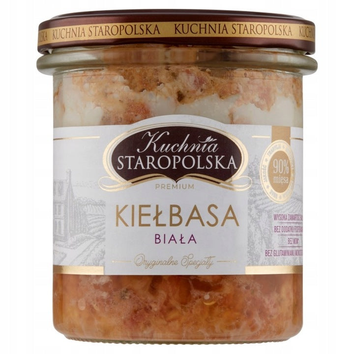 Kuchnia Staropolska Premium Kiełbasa Biała 300 g
